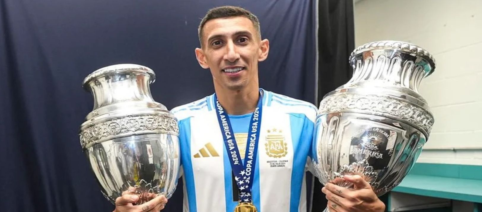 Imagen de la noticia: El conmovedor video que le hizo la AFA a Ángel Di María por su vuelta a Central
