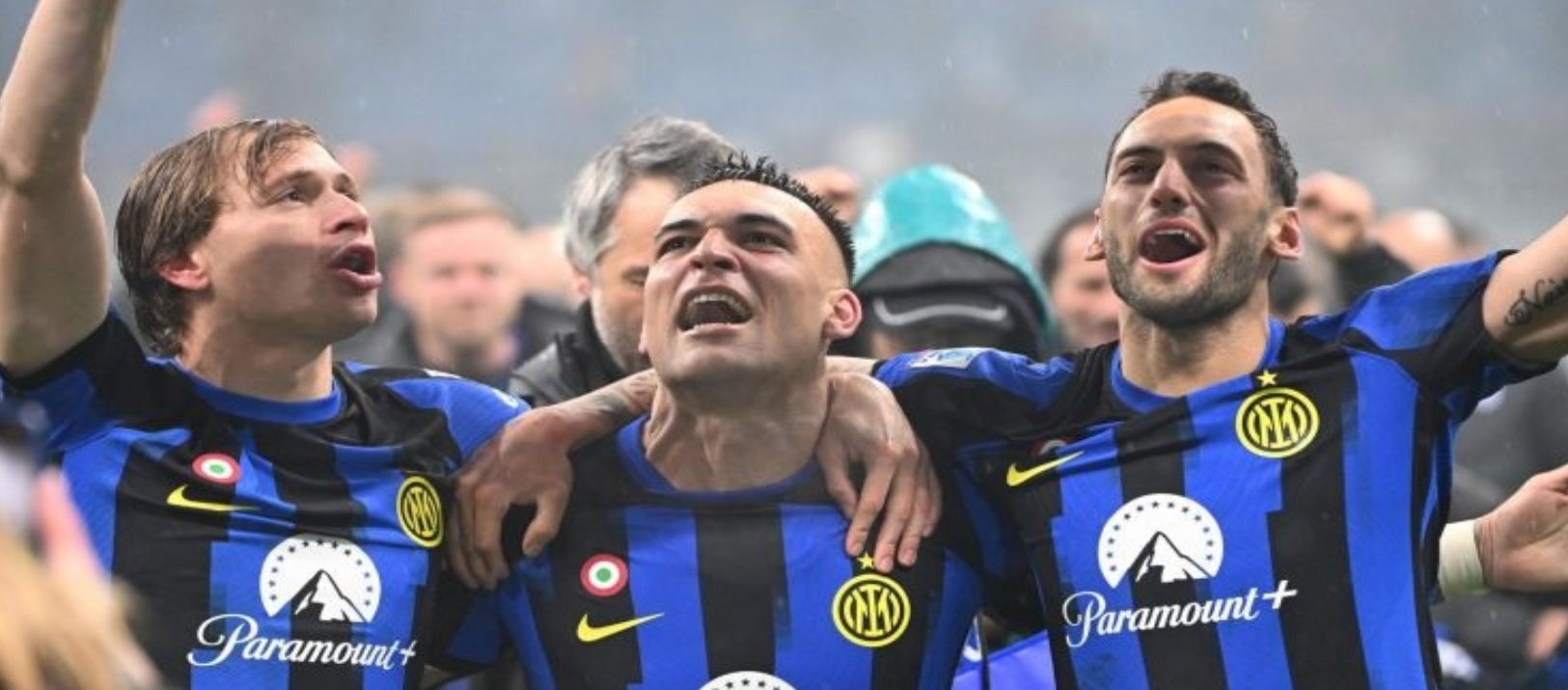 Imagen de la noticia: De vuelta en Italia, Lautaro Martínez "firmó la paz" con un compañero del Inter